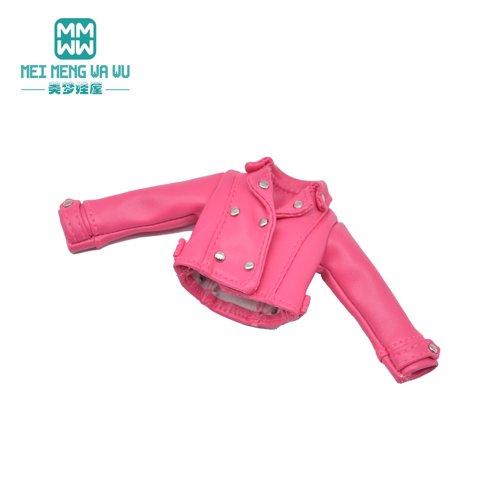 1 Uds. Ropa de muñeca Blyth, ropa de cuero de , faldas, pantalones rasgados para accesorios de muñeca Blyth Azone OB23 OB24 1/6: Multicolor