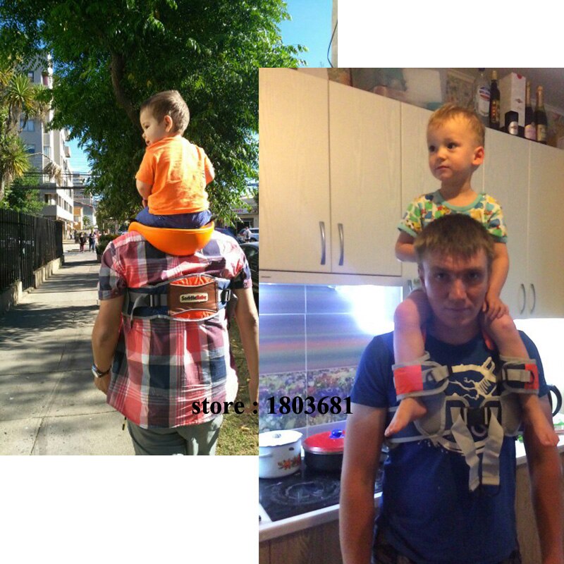 Porte-épaule mains libres Nylon enfant sangle cavalier pour 2-5 ans enfants bébé plus sûr kangourou enveloppement bretelles