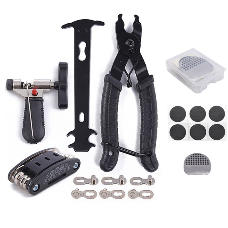 12 stuks universele fietsketting reparatiegereedschappen fietsschakeltang breker splitter  n0ha: Default Title