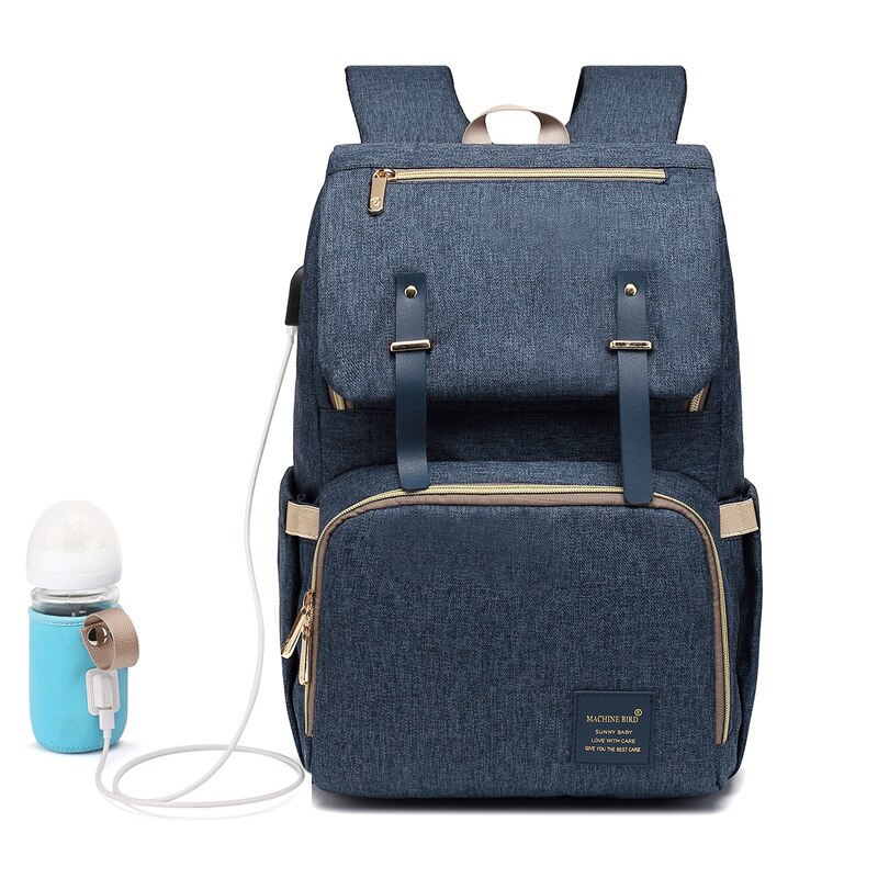 Atualizado Dupla ombro Múmia saco de multi-função de mãe grande capacidade de saco de viagem, sacos de Fraldas