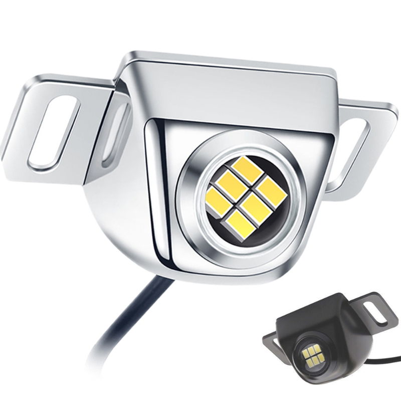 Auto achteruitrijwaarschuwingslichten 12-24v universele auto vrachtwagen motorfiets achterlicht achteruit parkeerlicht hoge helderheid led lamp