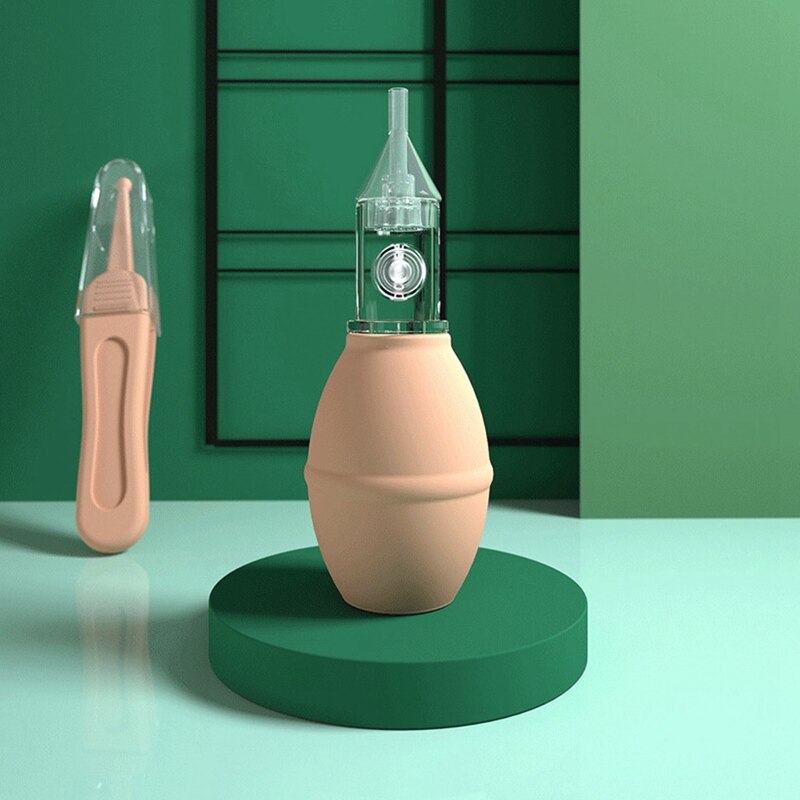 Kind Baby Nasensauger Silikon Nase Reiniger Neugeborenen Baby Pflege Sauger Reiniger Sicher Hygienisch Nase Sauger Mit Pinzette Bausätze