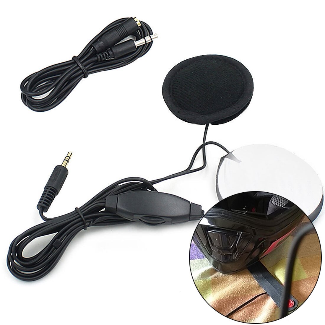 Auriculares para casco de motocicleta, altavoces