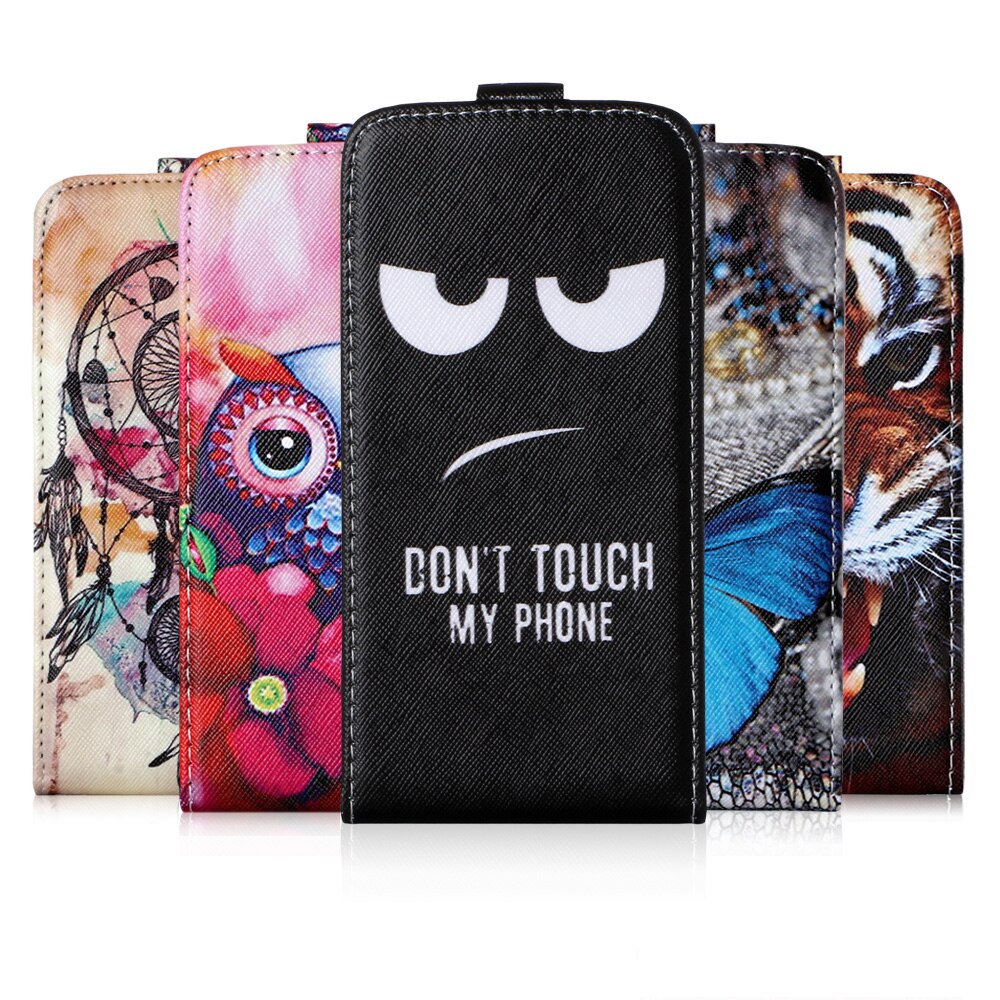 Leather Vintage Flip Case For Samsung Galaxy J3 ) J310 J320 Cover PU Leather Plain Cute Phone Bag Fundas