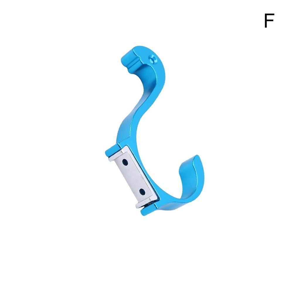 Ruimte aluminium kleur kledinghaak deur na de badkamer naar beneden kleurrijke vlek fabriek enkele zwaan omhoog haak en taobao ho  g7 i 2: Blauw