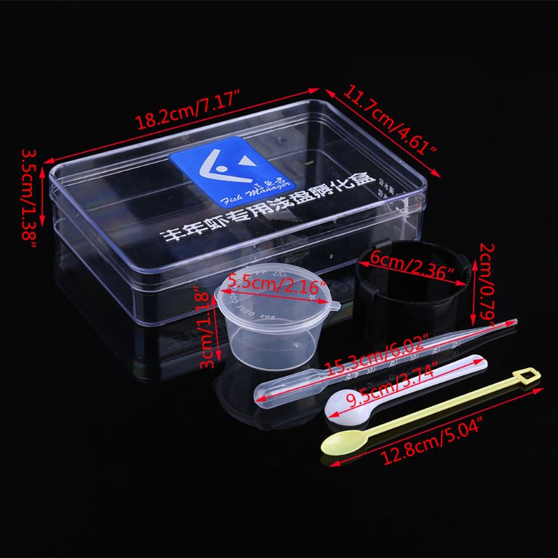 OOTDTY 1 Set Aquarium Shrimp Incubator Kit Brine Shrimp Egg DIY Hatch Tool Hatchery: Default Title