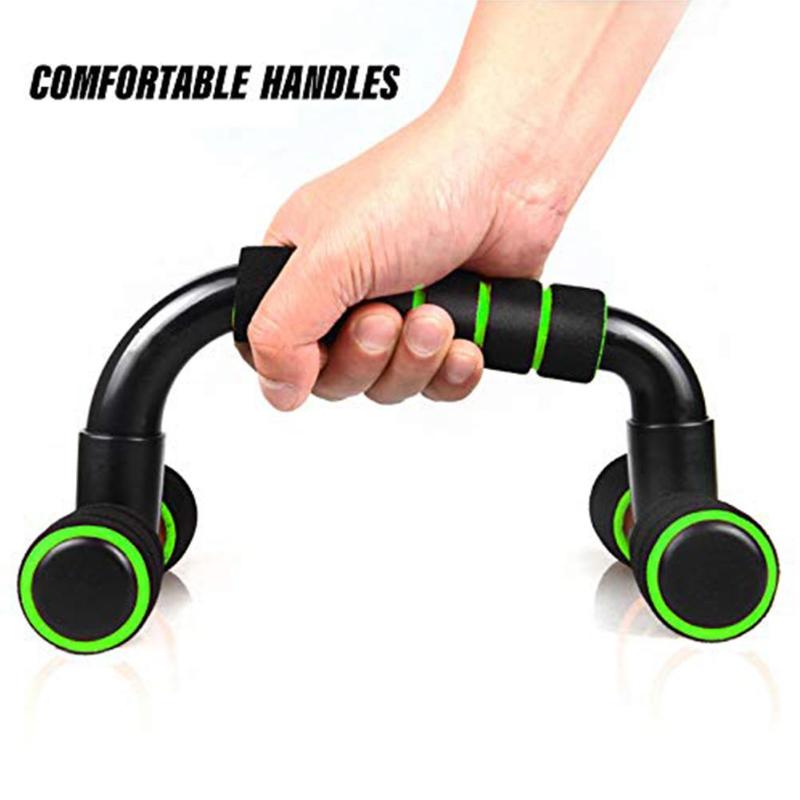 Durabl1 Paar Push-up Bar Stehen Solide Farbe Klassischen Zarten Tragen-beständig Fitness Gym Muscle Training Halterung für körper Gebäude