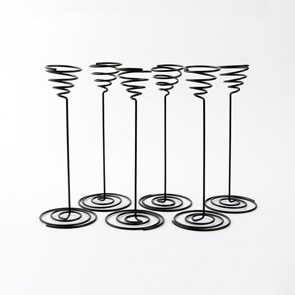 3 pcs tillandsia houder Ijzer Air Plant Stand Container Tillandsia Houder Tafelblad Plant Pot Display Rack Vaas met Iron Base