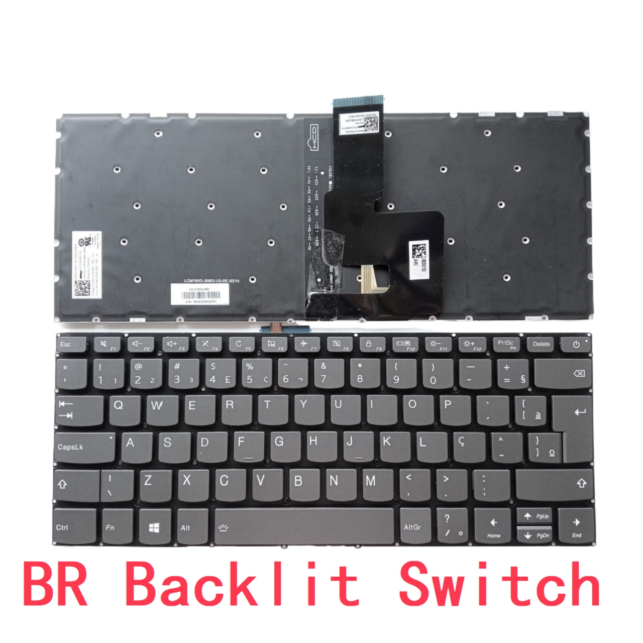 nas RU SP UK AR BR Podświetlana klawiatura robić Lenovo IdeaPad 320-14 320-14ISK 320-14IKB 320-14AST 320S-14IKB 330-14 V330-14 V130-14 120: BRĄZOWA