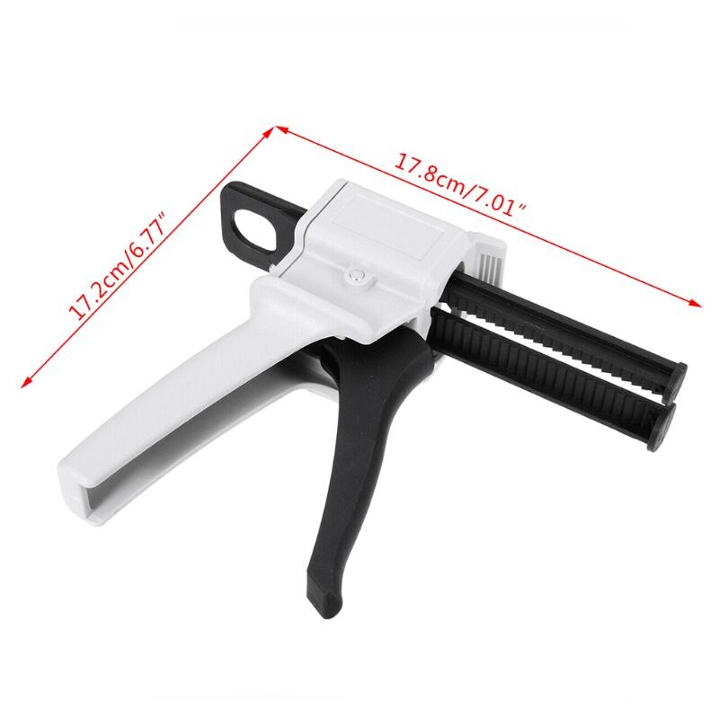 2:1/1:1 50ml AB Epoxy Sealant Glue Applicator Manual Caulking Dispenser