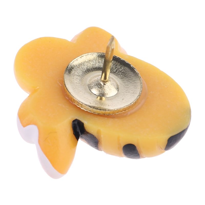 30 Pcs Decorative Cute Bees Thumb Tacks ThumbNails PushPins Push Pins S B95C