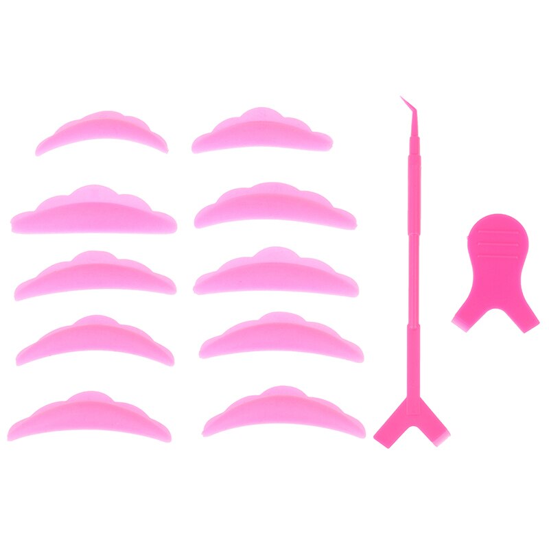 5 Pairs Eyelash Lifting Silicone Pads Set Eye Lash Extension Lift Perming Kit Tool Eyelash Lift Curlers Curl Shields Pads: RS1