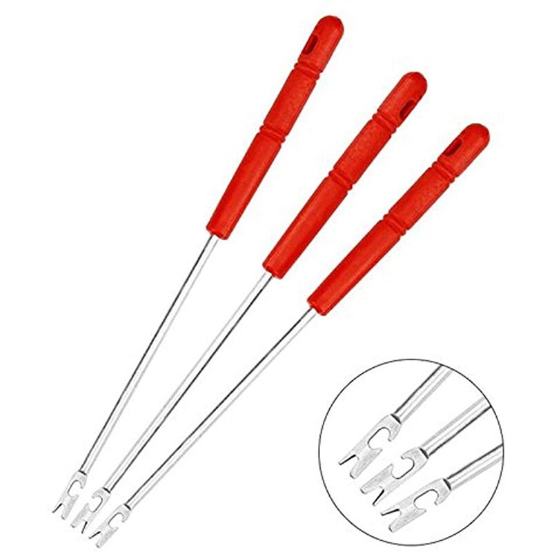 3Pcs Portable Fish Hook Remover Tool Stainless Steel Fish Tool Detacher Fish Accessories: 3 pcs