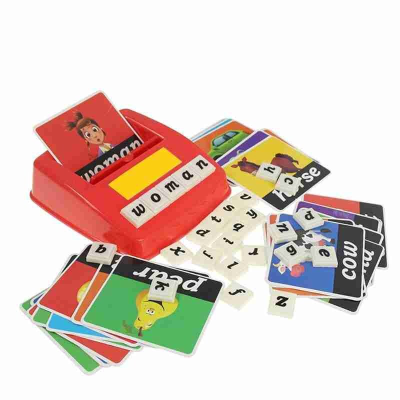 26 Alphabet Letter Spelling Game For Kids Preschooler Educational Learning Machine Hobbies English Language Teaching Puzzles