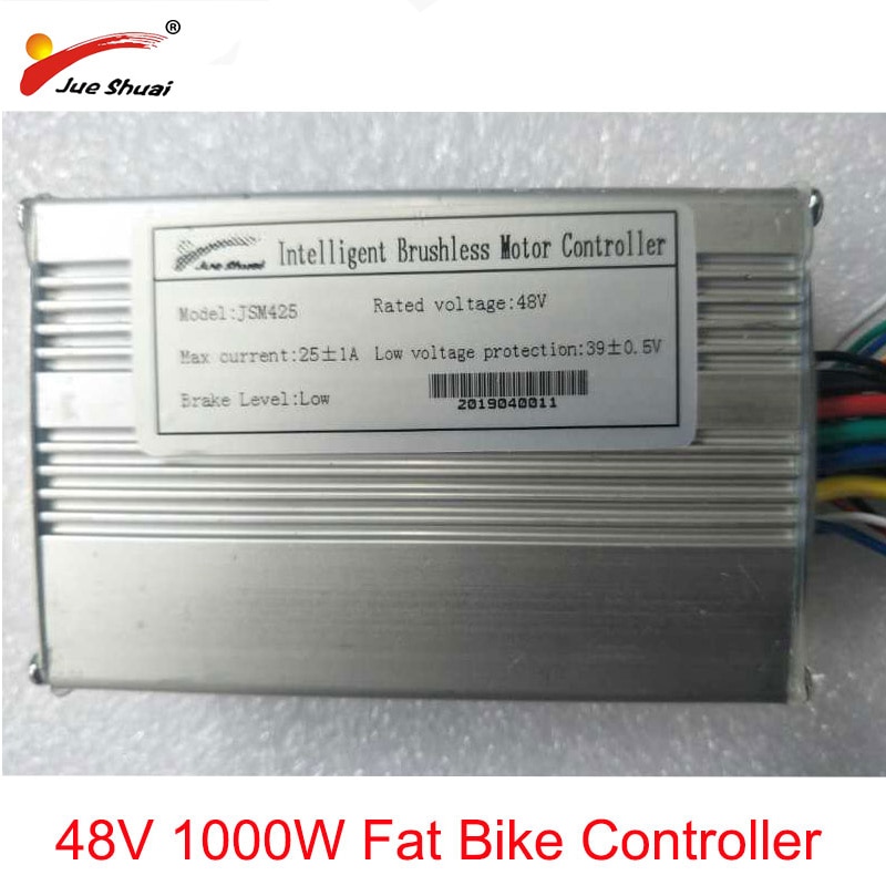 36V 48V Electric Bike Controller 14A 20A 25A 28A for Electric Motor Power 250W 350W 500W 800W 1000W 1500W DC Controller Ebike