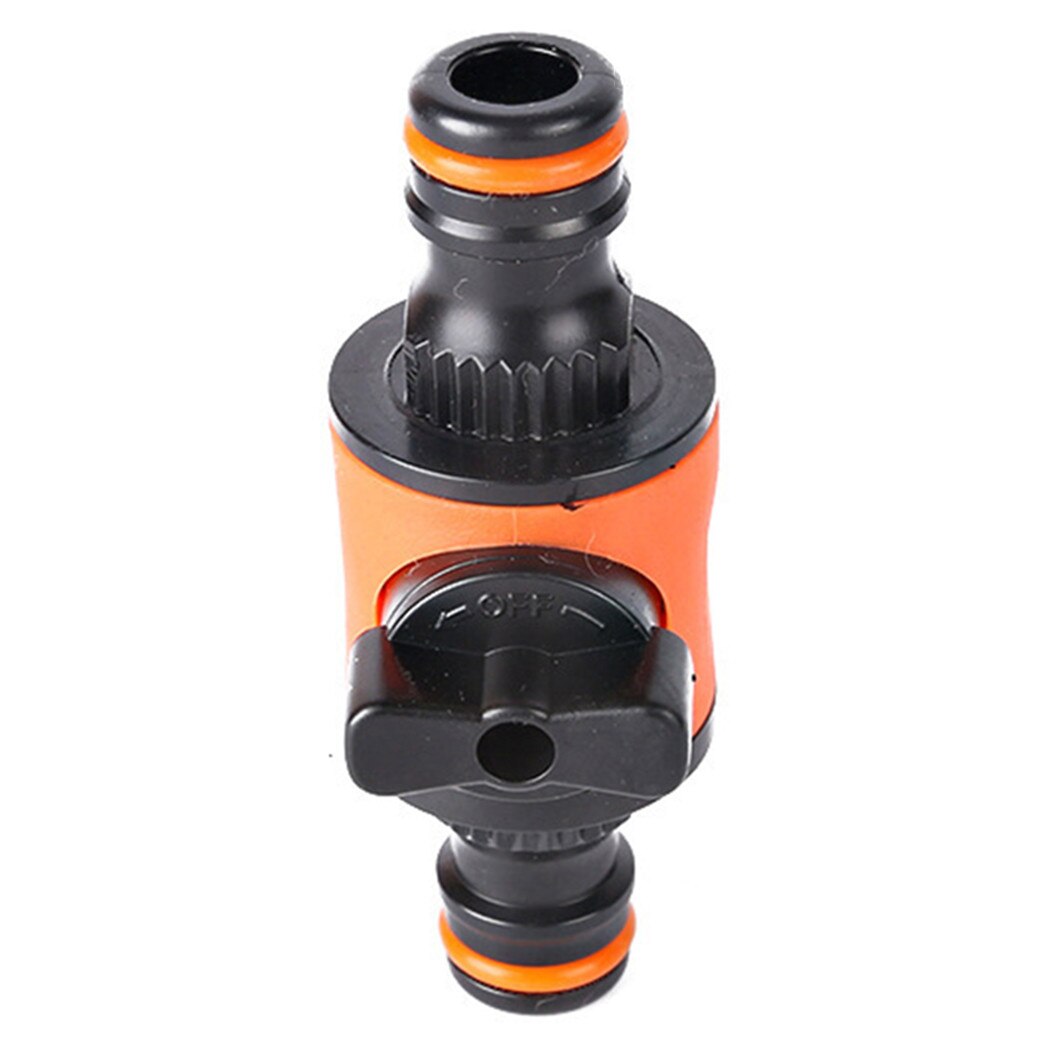 2PC Hose Pipe Tap Shut Off Valve Fitting Connector Garden Quick Coupler ABS TPR Uick Connectors Tool