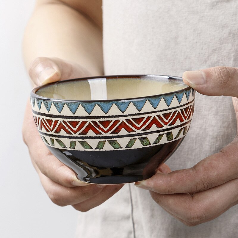 Servies Keramische Diner Plaat Set Schotel Porselein Leuke Dessertbord Servies Nordic Stijl Onderglazuur Diepe Vlakke Plaat