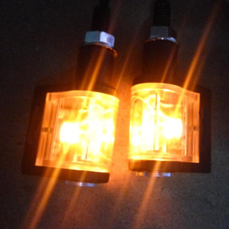 2 stuks motorfiets avio riz 0ma led aluminium richtingaanwijzers knipperlichten universeel
