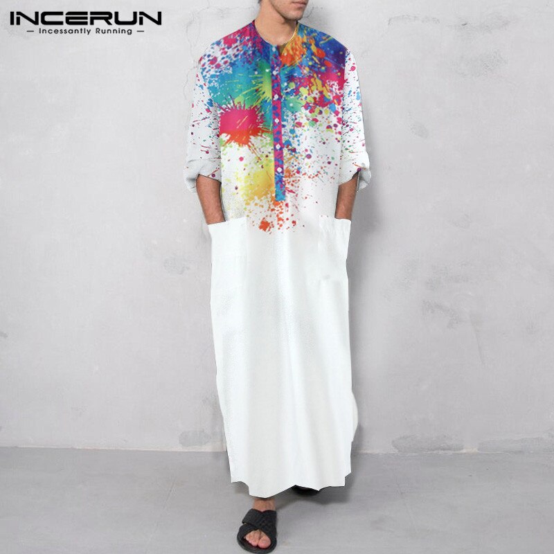 Nuofengkudu Unisex Badjas Satijn Lange Kimono Ochtendjas Licht Saunamantel, grijs, M