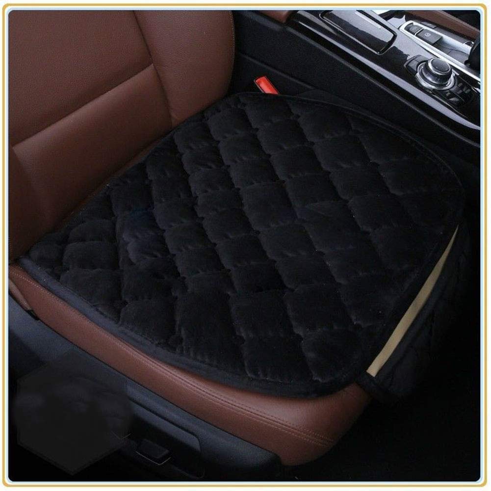 Solid Universal Soft Car Seat Cushion Padded Massage Van Vehicle Interior Protector: black