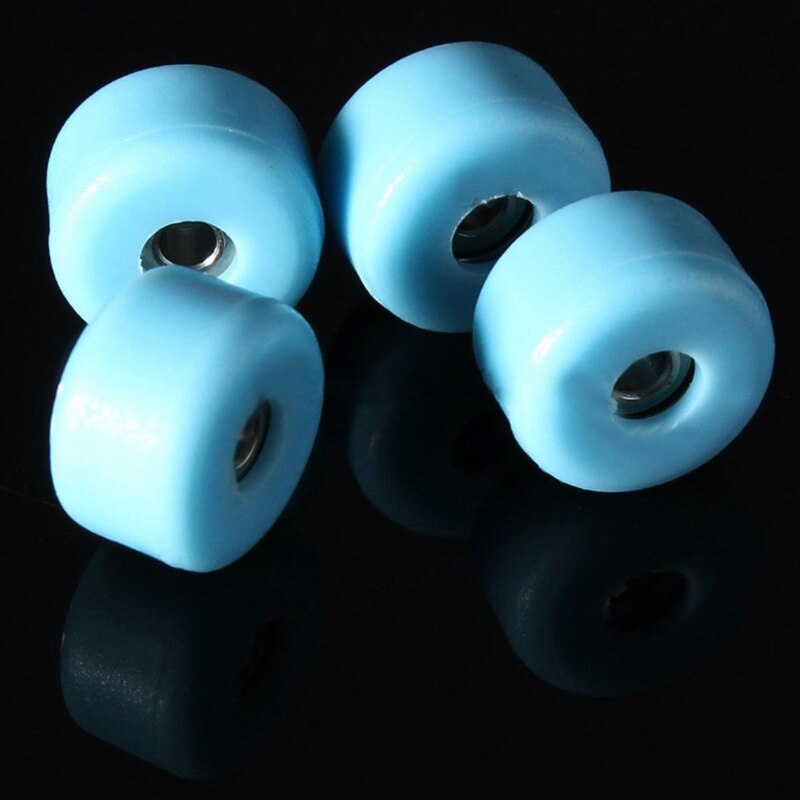4 hoch-Geschwindigkeit Finger Skateboard Räder mit Lagerbier, Finger Skateboard Montage Änderung Zubehör