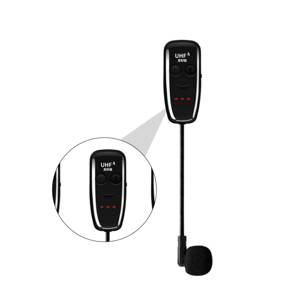 1 Set Instrument Microphone Sans Fil À Clipser Instrument Micro pour Corne Trompette