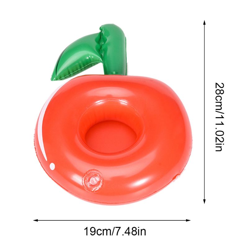 Gonfiabile Sottobicchiere Fungo Sedile ottavino Ombrello Supporto di Tazza di Tè Al Latte Galleggiante per Bambini di Acqua Giocattoli Da Spiaggia AXYA