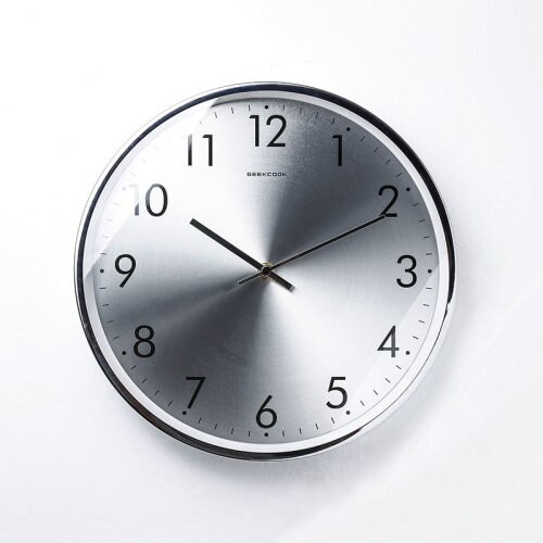 Modern Luxury Wall Clock Metal Wall Watches Home Decor Bedroom Large Nordic Living Room Silent Duvar Saati FZ632: D