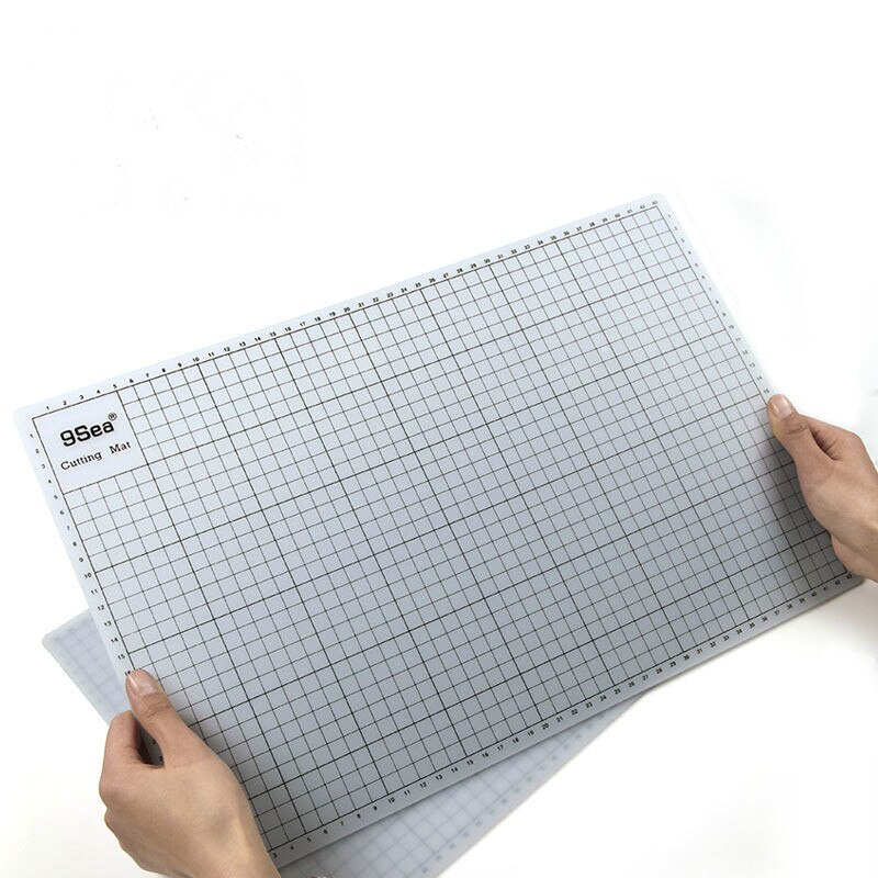 A3 A4 A5 Leather Craft Cutting Mat Board Engraving Soft Pad Hand Writing Plank, 3mm Thickness Inch Size Cutting Mat Punch Sewing