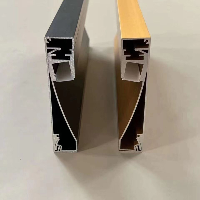 Strisce luminose a portato per battiscopa Montaggio a parete da incasso Profilo in alluminio H60 / 80mm con copertura lattiginosa Canale angolare Decorazioni per la casa Lampada da sbarra