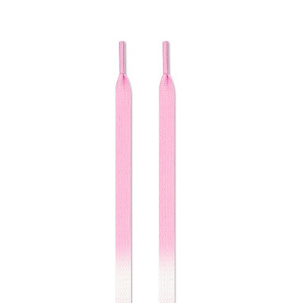 Gradient Color Shoelaces Men Women Green Blue Pink 120/160cm Trend Personality Sport Casual Shoes Laces: PURPLE / 120cm