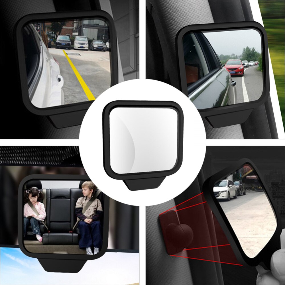 1Pc Verstelbare Draagbare Duurzaam Veilig Achterbank Spiegel Baby View Spiegel Voor Infant Kids Auto Kind