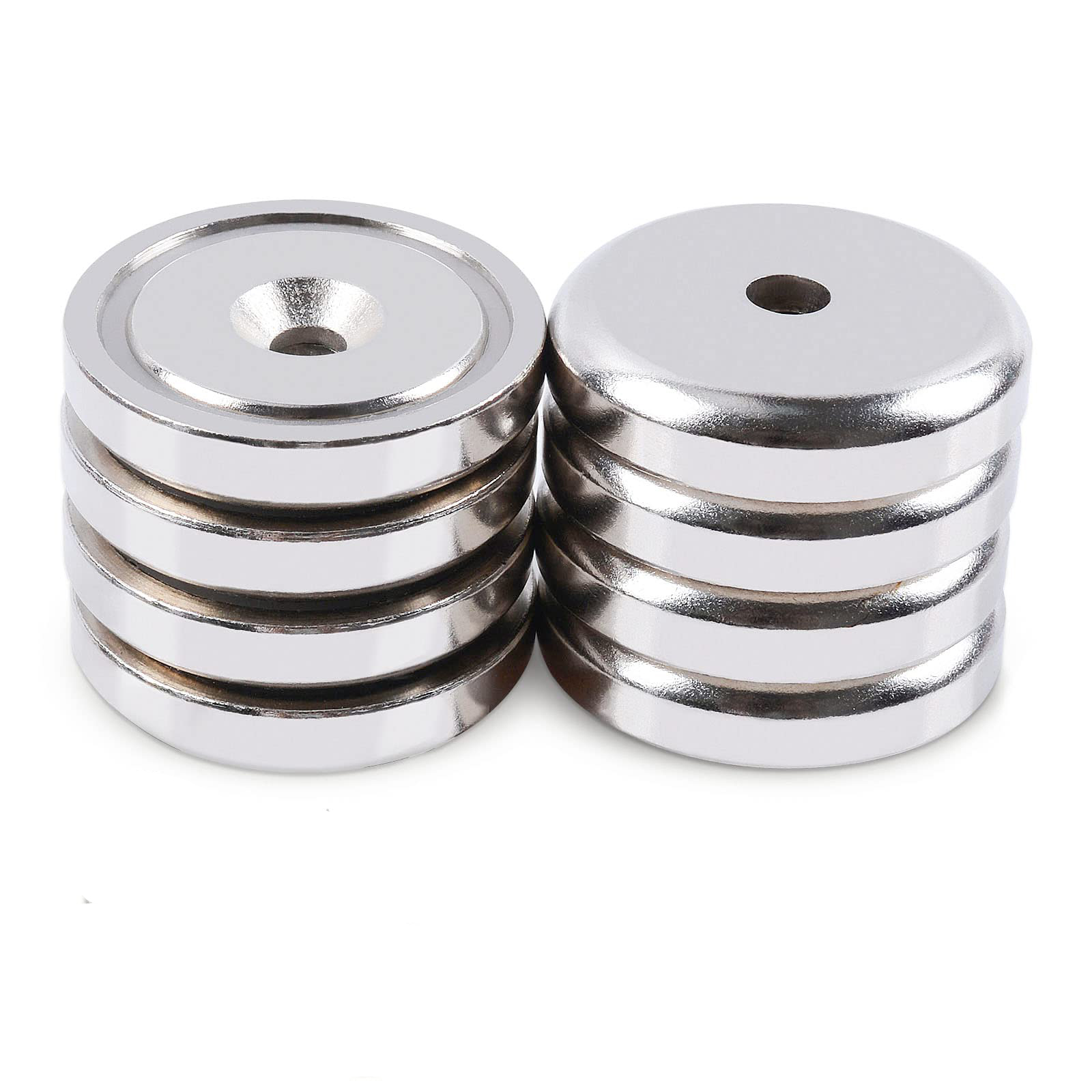 Countersunk Ring Hole Rare Earth Neodymium Magnets D16mm 20mm 25mm 32mm 36mm 42mm Strong Crafts Magnet N52 Salvage Magnets Parts