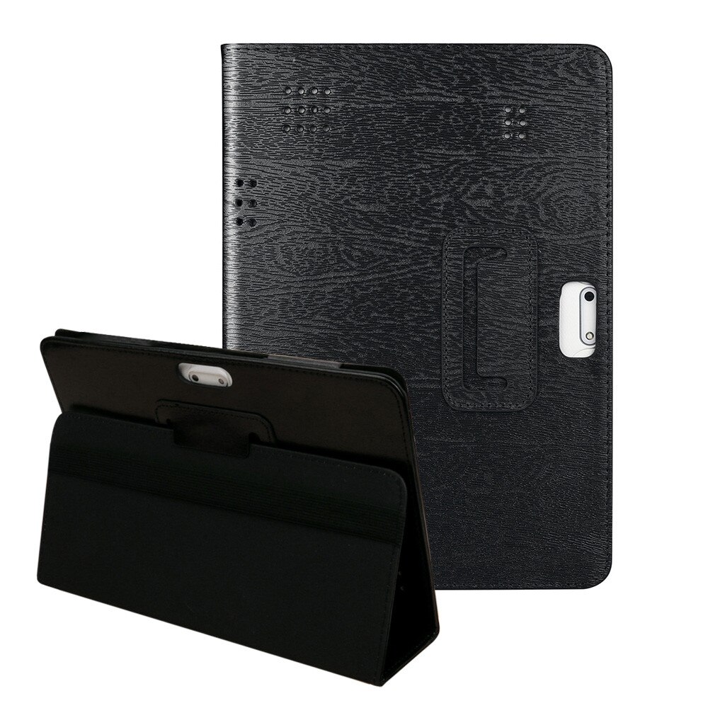 2in1 uniwersalny Folio skórzane etui przypadku do 10 10.1 Cal tablet z androidem PC powłoka ochronna skóry pokrowiec na tableta YL20: black B