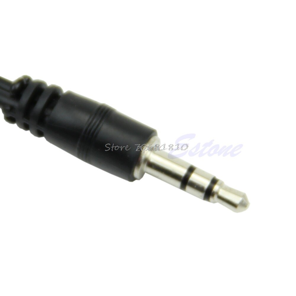 3.5 Mm Male Naar 2 Dual Female Plug Jack Audio Stereo Headset Mic Splitter Kabels Rental &amp;