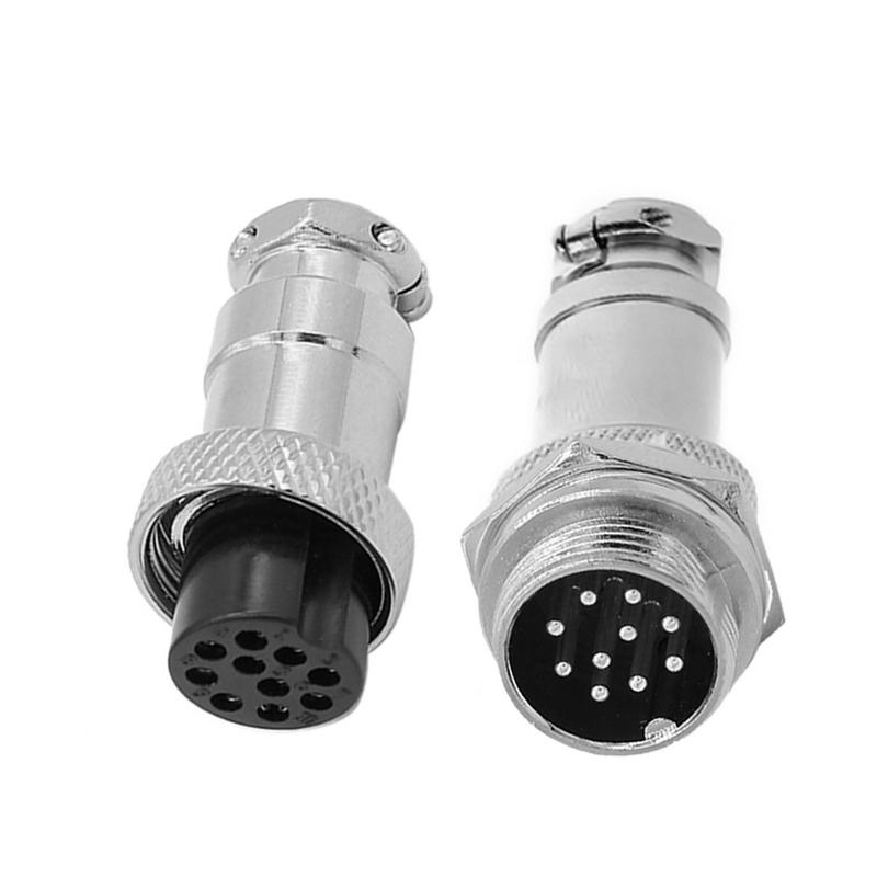 GX-16 Luftfahrt Stecker Und Buchse GX16-2-3-4-5-6-7-8-9-10 Kern Luftfahrt Stecker Männlich & Weibliche 16mm Draht-Tafel Rund Anschluss
