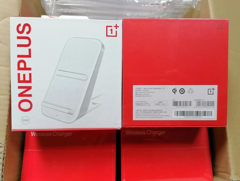 Oneplus Warp Lading 30 Draadloze Oplader 30 W Officiële Originele Qi/Epp Luchtkoeling Smart Bedtime Modus Pc V0 300G Voor Oneplus 8 Pro
