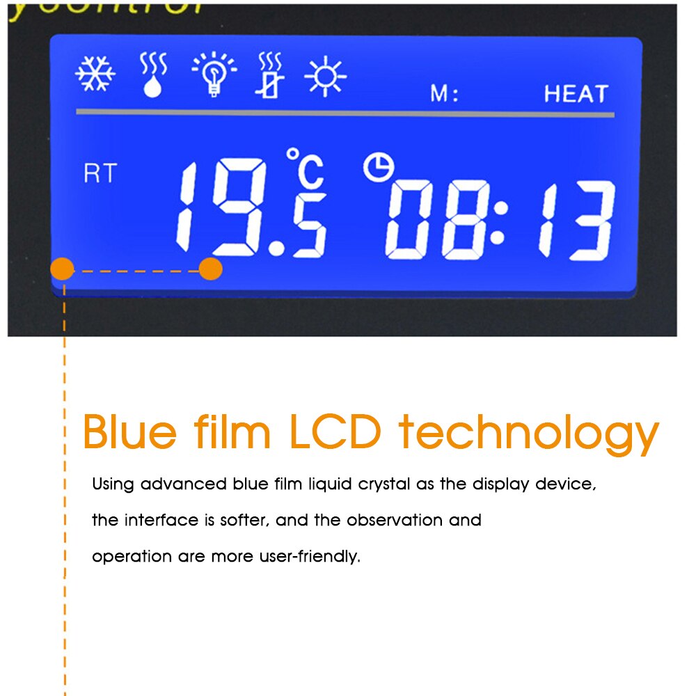 Digitale Temperatuur Controller Reptiel Aquarium Thermostaat Regulator Ntc Sensor Thermostaat Controller Voor Pet Amfibieën Nest