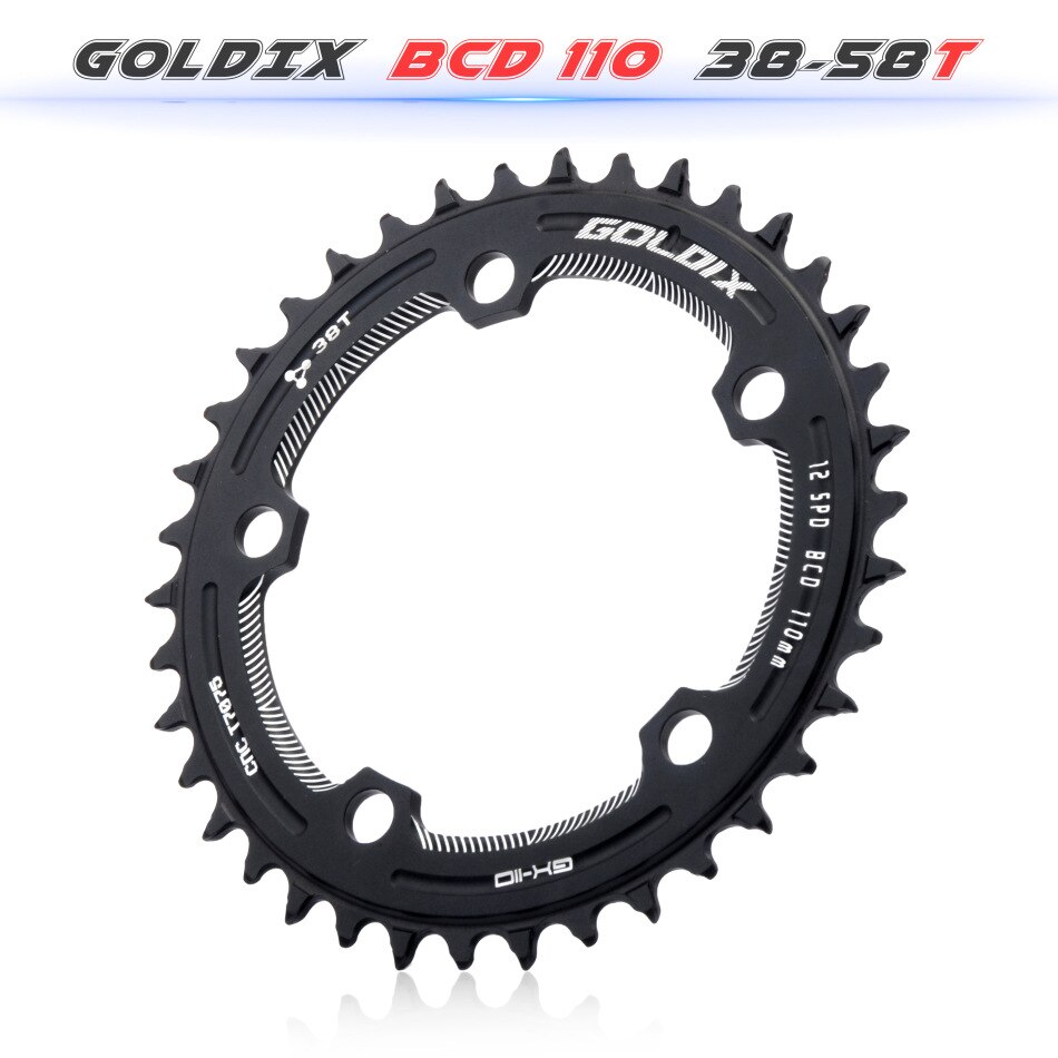 Fiets 110 bcd smal breed kettingblad 38/40/42/44/46/48/50/52/54/56/58t kettingbladen voor shimano sram racefiets vouwfiets crankstel