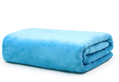Pure Cotton Absorb Water Quickly Dry No Sheding Does Not Pilling Super Large Bath Towel: Lake Blue