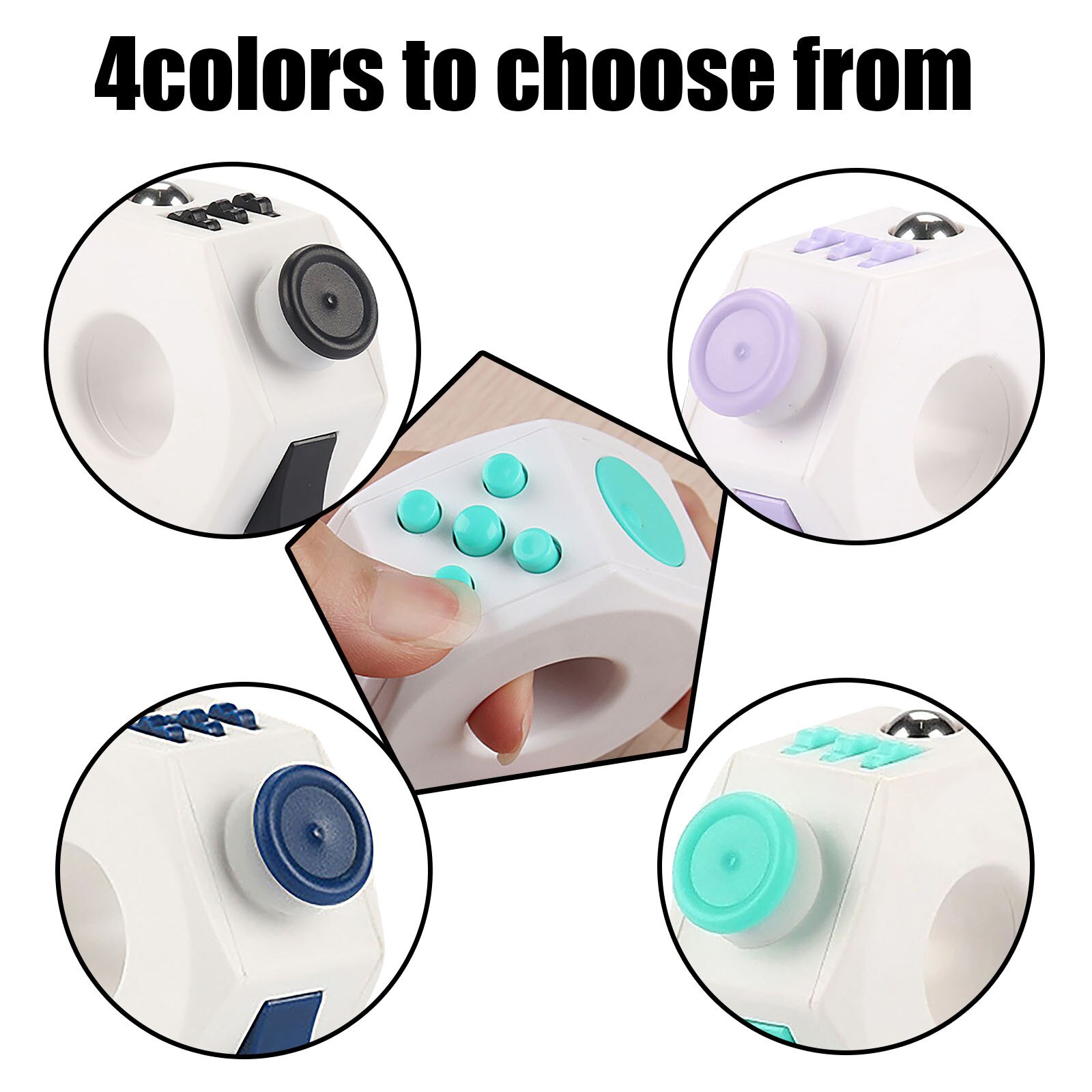 Magnetische Armband Ring Unzip Speelgoed Kleurrijke Magic Ring Props Gereedschap Decompressie Speelgoed Fidget Speelgoed Magneet Ringen Fitget Ringen