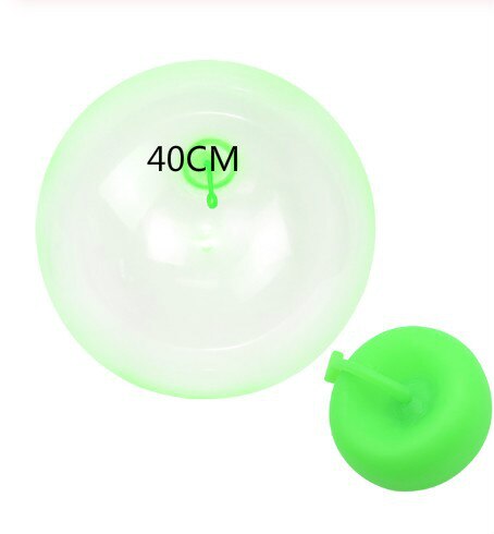 Magic Ball Bubble Giant Amazing Bubble Ball Blow Up Balloons Toy Fun Party Summer Game Bubble Ball Stress Ball Outdoor: 40CM green