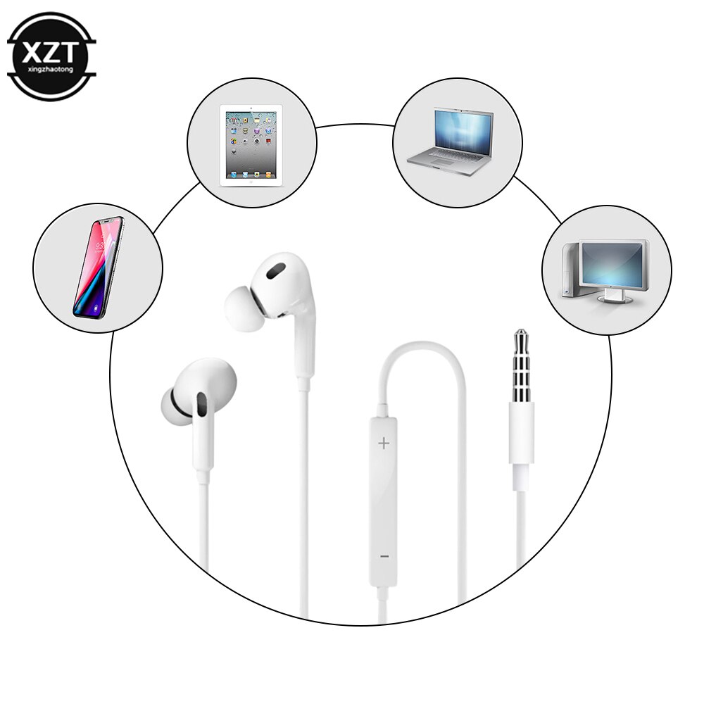Auriculares intrauditivos con cable y micrófono, para Samsung S6/ S6 Edge, iphone, Samsung y Xiaomi, novedad
