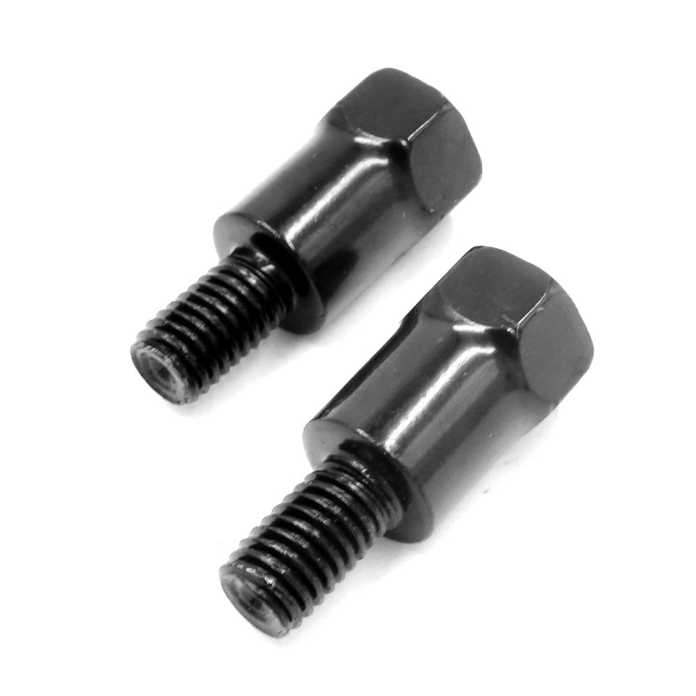 Motorcycle Rearview Mirrors Adapters M10 10MM M8 8MM Right Left Hand Thread Clockwise Anti-clock Conversion Bolt Screws