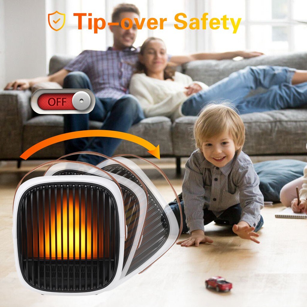 Portable Electric Heater Fan Room Heater Desktop Mini Heating Air Heater For Home Space Winter Warmer Fan обогреватель для дома