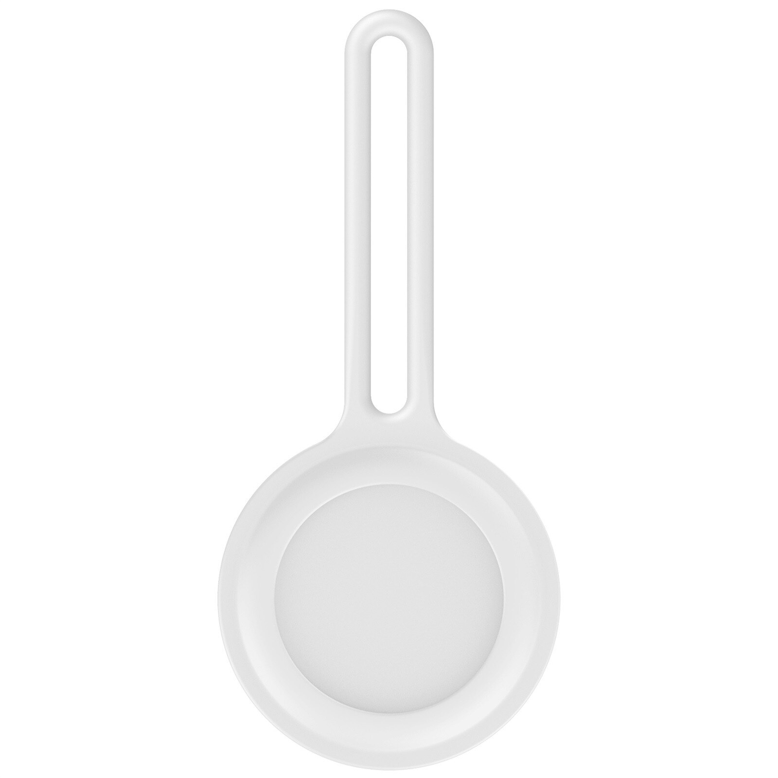Porte-clé Apple Airtag en Silicone liquide, étui de protection Anti-perte pour dispositif de repérage Airtag Tracker