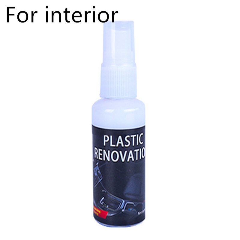 Car Accessories Interior 30ML Parts Retreading Agent Auto Car Plastic Part Retreading Coating Paste Maintenance Car Paint Care: For interior