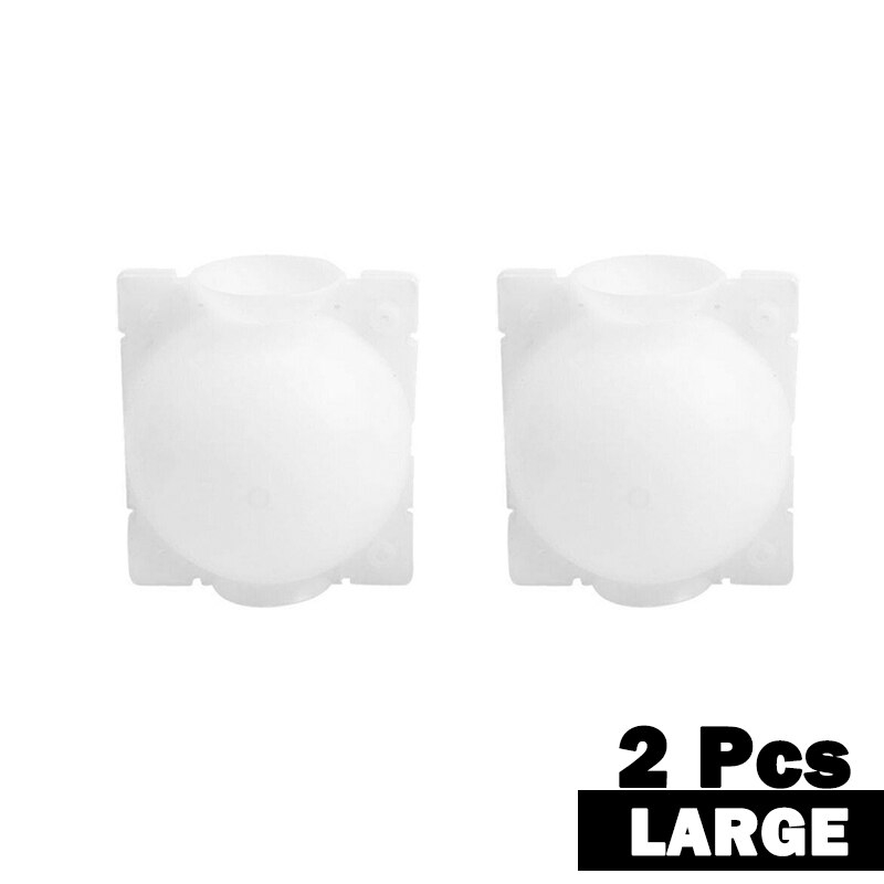 Protector de cultivo de plantas, contenedor de bolas de propagación de raíz de plantas, caja de injerto a raíz de jardín al aire libre: WHITE-2-L