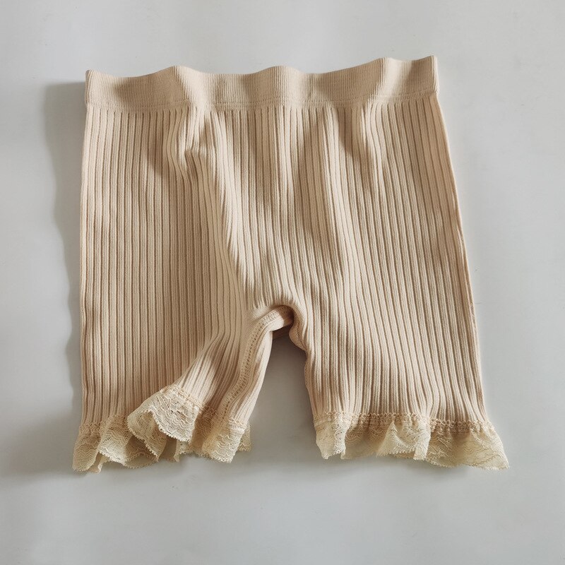 Katoen Kruis Draad Veiligheid Korte Broek Vrouwen Naadloze Kant Boxer Slipje Lingerie Boyshorts Knickers Underpants