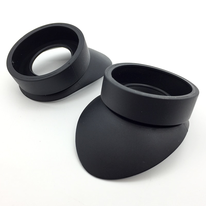 Ein Paar Fernglas Gummi Auge Tassen Auge Wachen Kappen Innen Durchmesser 40 mm für Mikroskop Okular Teleskope Gummiaugenmuscheln
